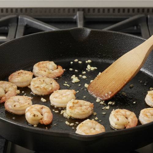 Step 5: Cook the Shrimp Step 5: Cook the Shrimp