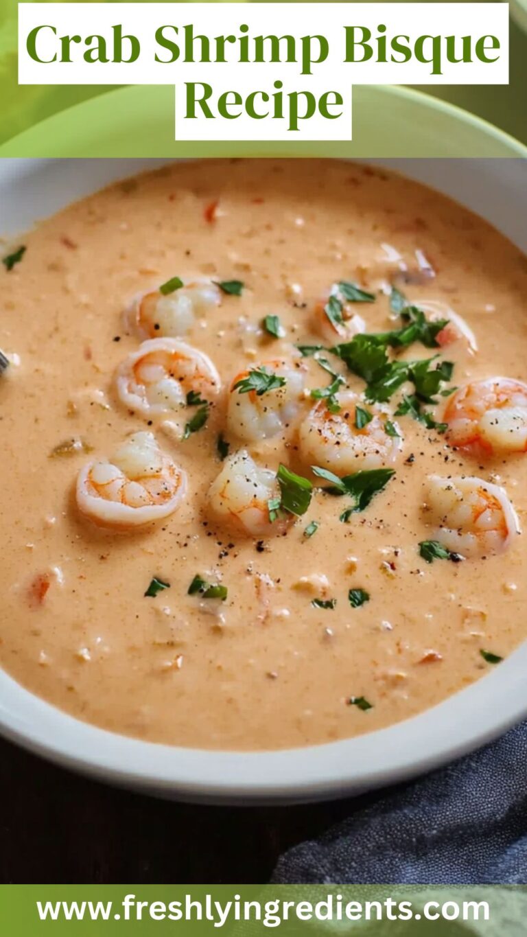 Crab Shrimp Bisque Recipe