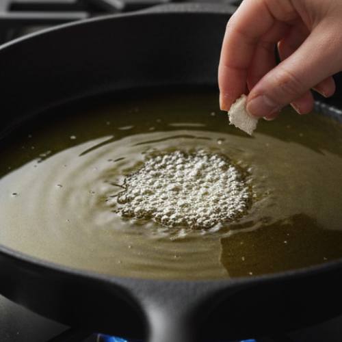 Step 4: Heat the Oil