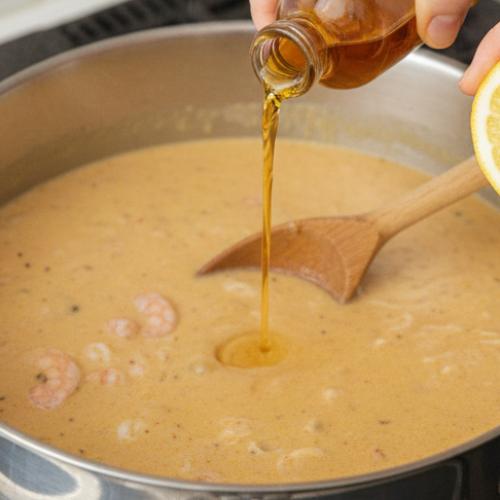 Step 6: Finish with Sherry and Lemon