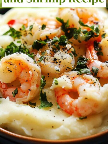 Mashed Potatoes and Shrimp Recipe