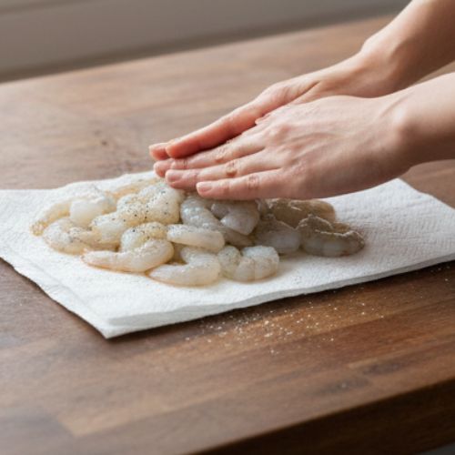 Step 1: Preparing the Shrimp