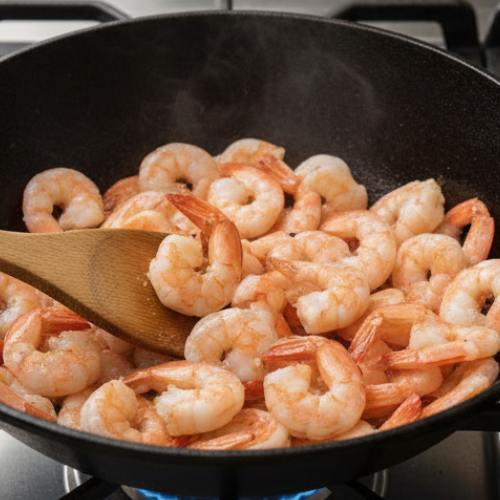 Step 3: Cook the Shrimp