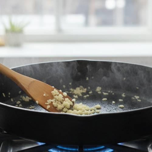 Step 4: Sauté Aromatics Step 4: Sauté Aromatics