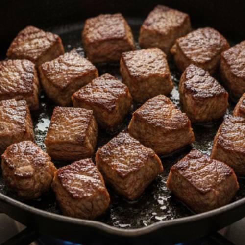 Step 5: Sear the Steak First Step 5: Sear the Steak First