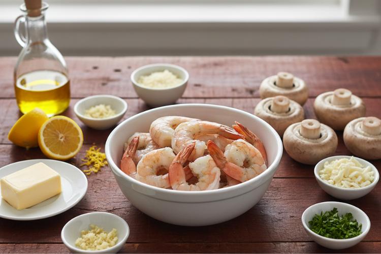 The Ingredients You Will Need To Make Shrimp Cargot