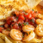 Creamy Shrimp And Pasta Recipe With Pico De Gallo Recipe