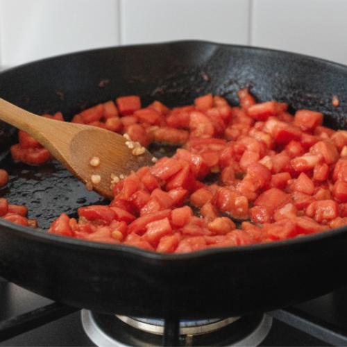 Step 3: Add the Tomatoes Step 3: Add the Tomatoes