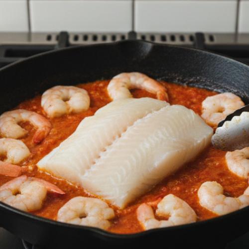 Step 5: Introduce the Cod and Shrimp Step 5: Introduce the Cod and Shrimp