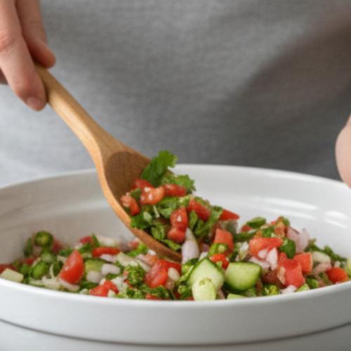 Step 5: Preparing the Pico de Gallo Step 5: Preparing the Pico de Gallo