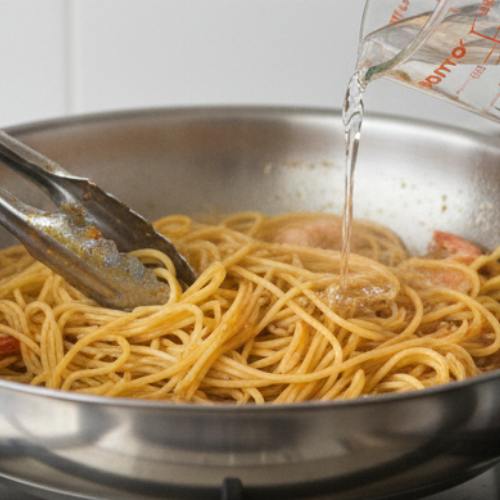 Step 6: Combine with Noodles