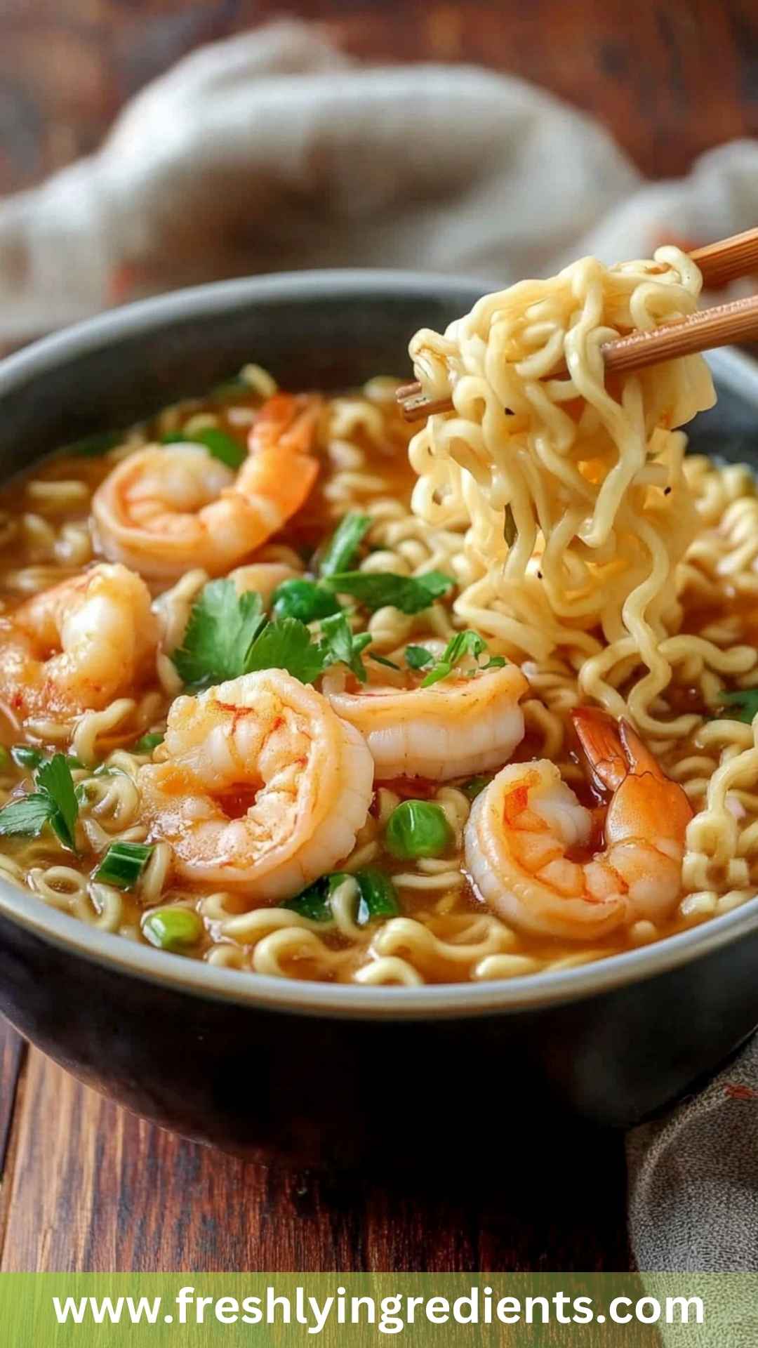 Best Shrimp and Ramen Noodle Recipe