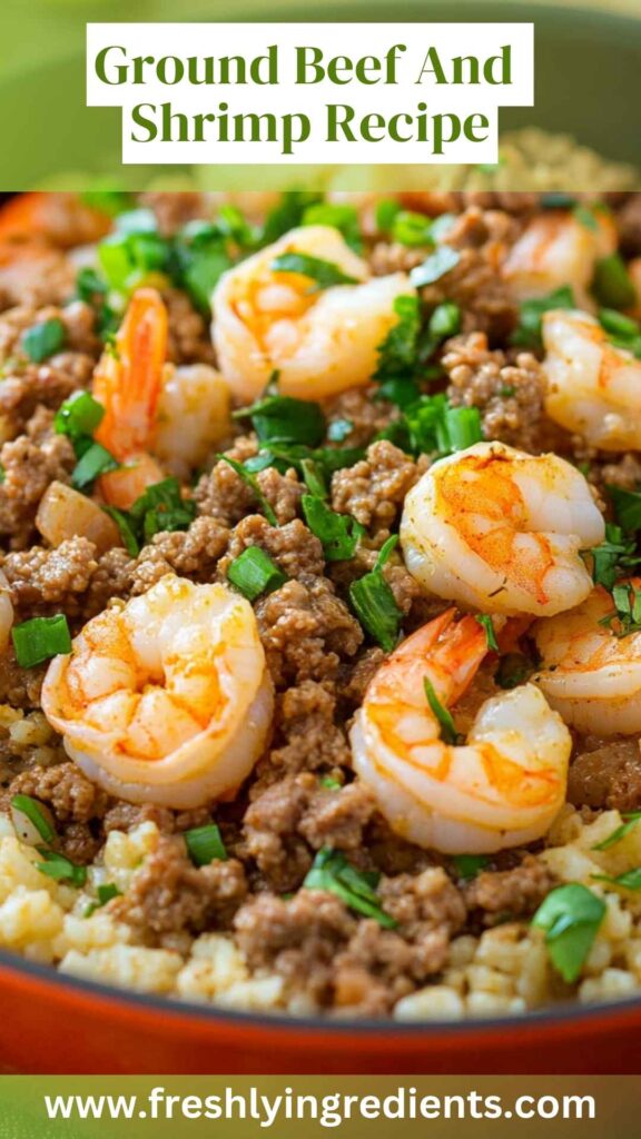 Ground Beef And Shrimp Recipe