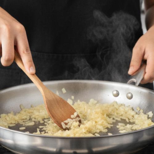 Step 3: Sauté the Aromatics Step 3: Sauté the Aromatics