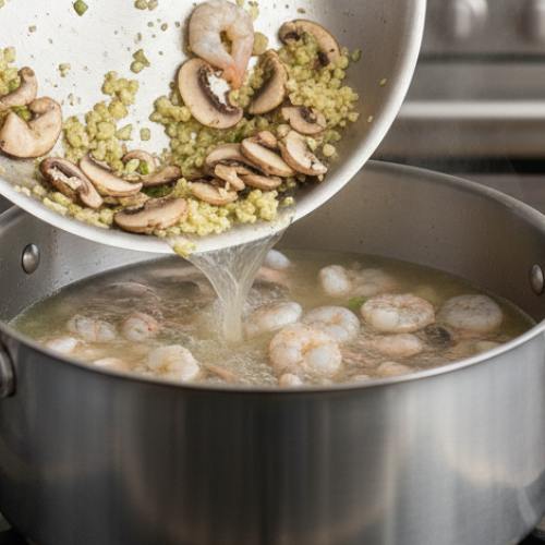 Step 4: Combine Ingredients in the Pot Step 4: Combine Ingredients in the Pot