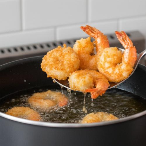 Step 4: Fry the Shrimp Step 4: Fry the Shrimp