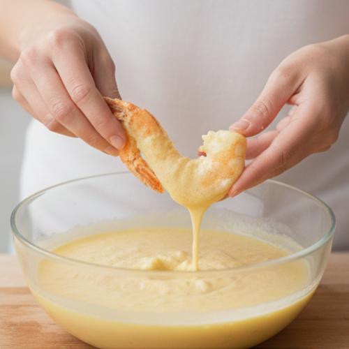 Step 5: Dredge the Shrimp