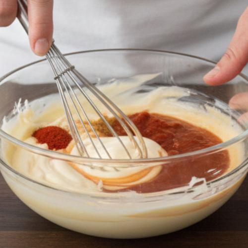 Step 5: Whip Up the Boom Boom Sauce Step 5: Whip Up the Boom Boom Sauce
