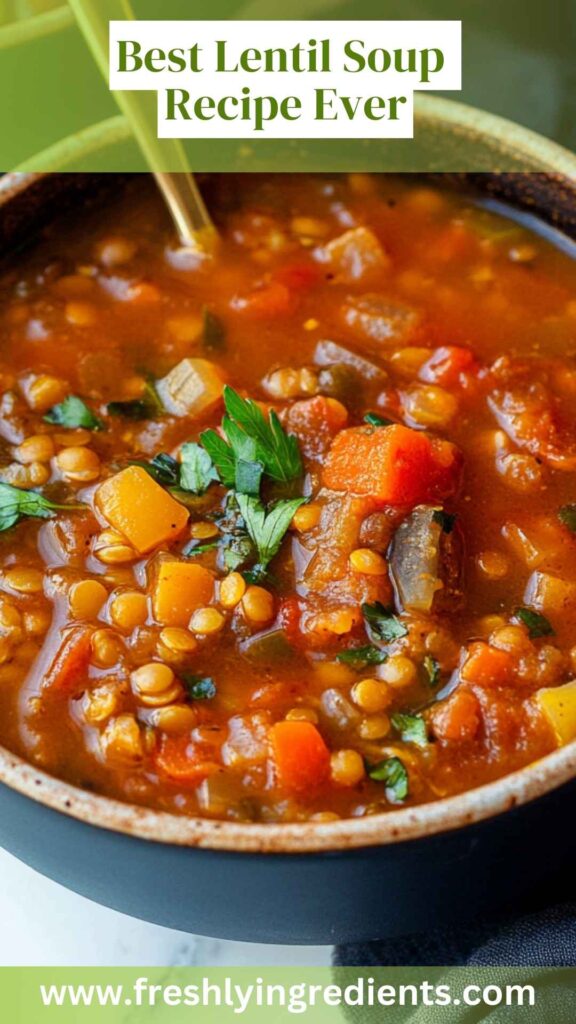Best Lentil Soup Recipe Ever