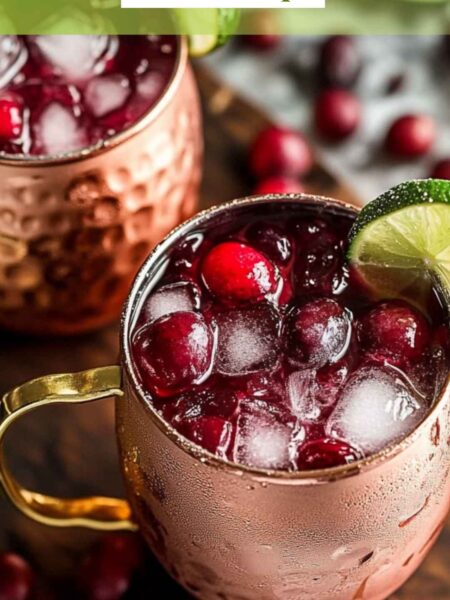 Cranberry Moscow Mule Recipe