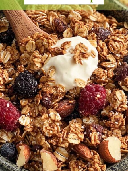 High Protein Healthy Granola Recipe