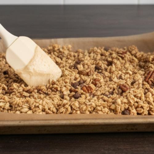 Step 6: Spread on Baking Sheet Step 6: Spread on Baking Sheet