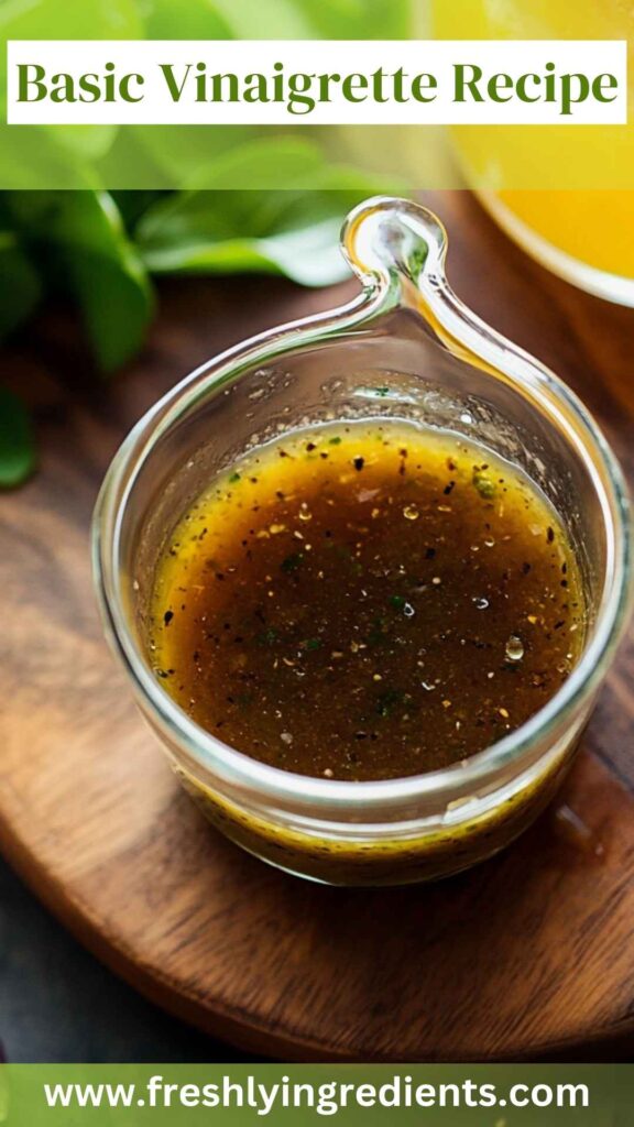 Basic Vinaigrette Recipe