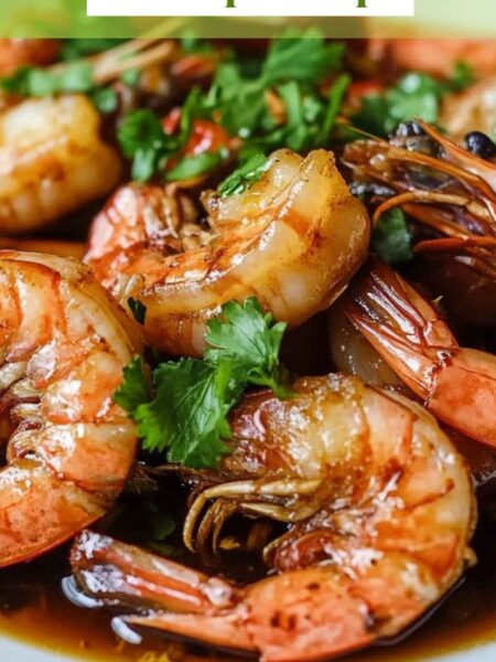 Black Tiger Shrimp Recipe