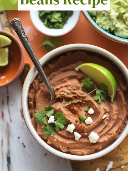 Easy Refried Beans Recipe