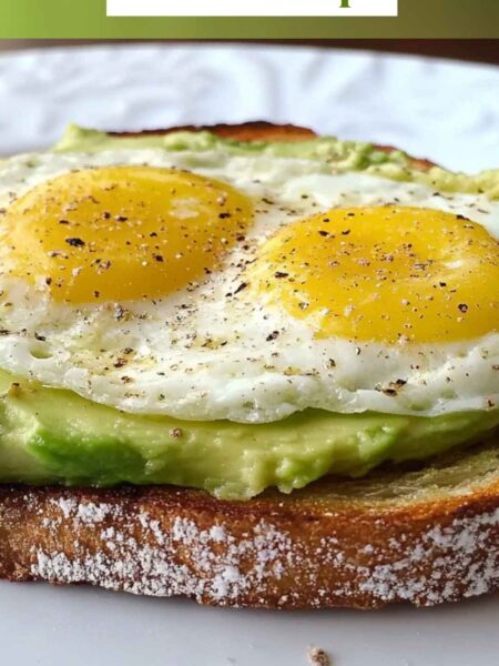 Healthy Avocado Toast Recipe