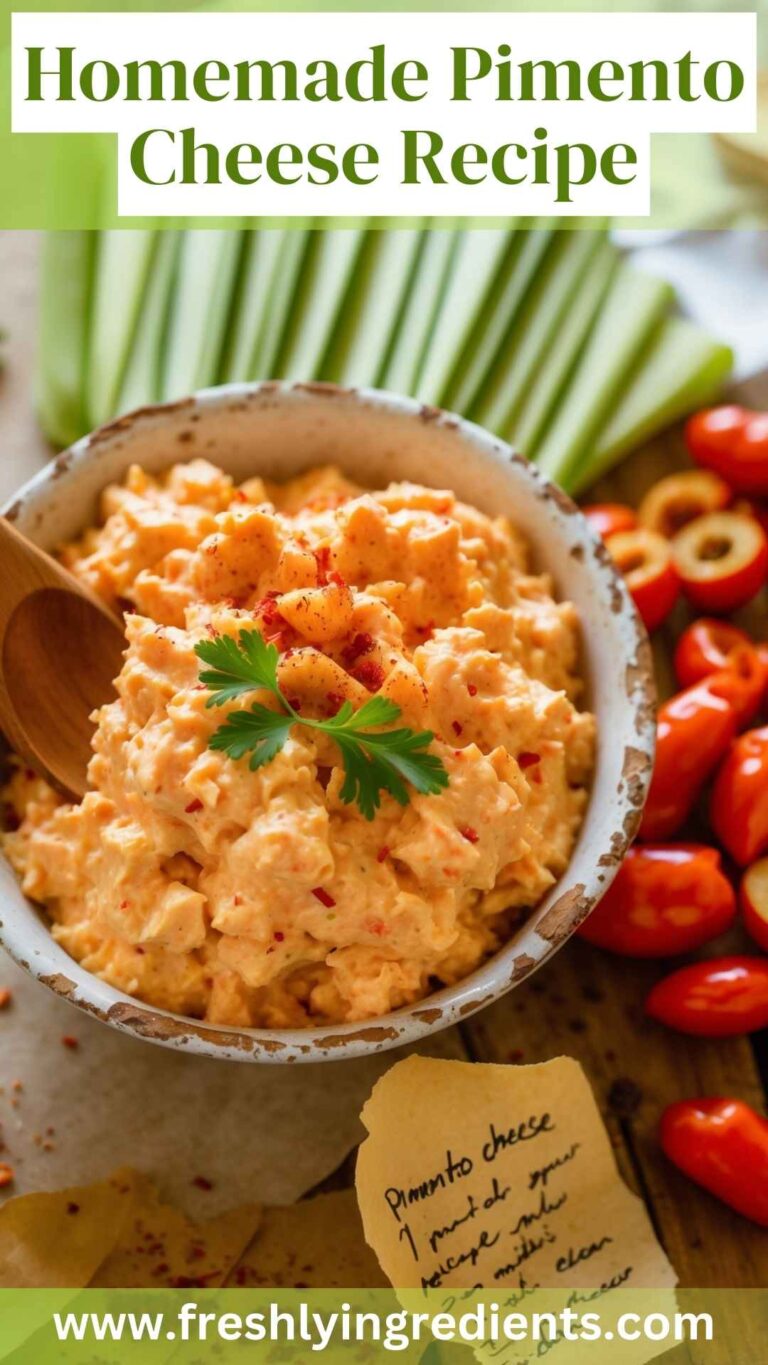 Homemade Pimento Cheese Recipe