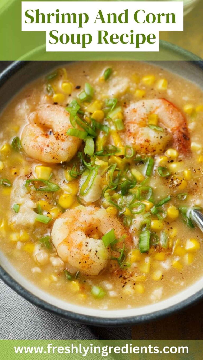 Shrimp And Corn Soup Recipe