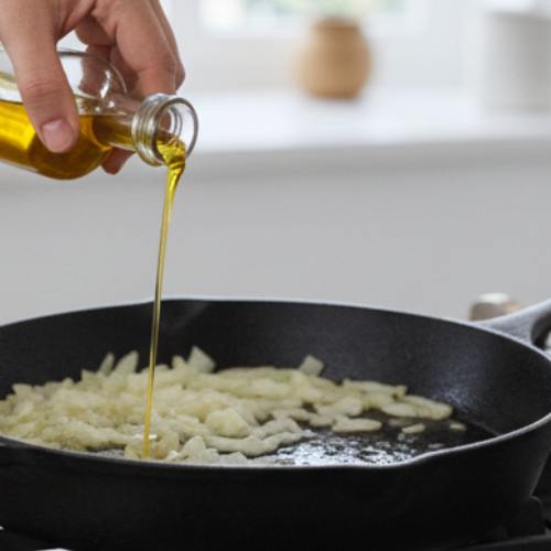 Step 1: Heat the Oil Step 1: Heat the Oil