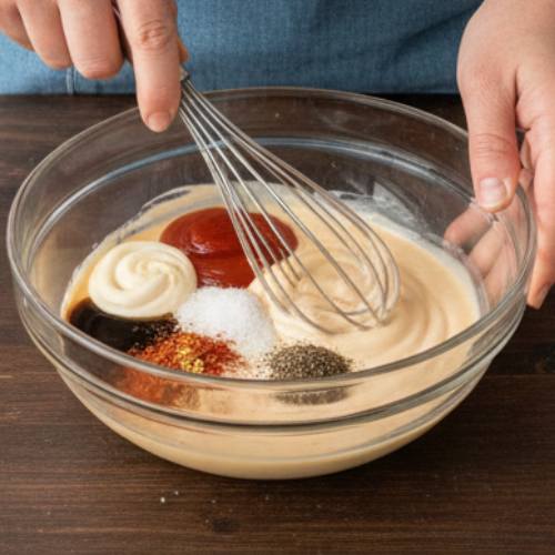 Step 1: Prepare the Dipping Sauce