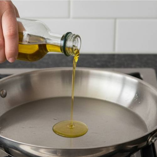 Step 3: Heat the Pan Step 3: Heat the Pan