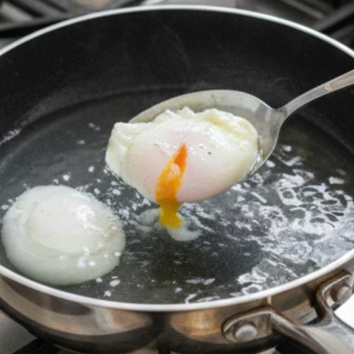 Step 3: Poach the Eggs Step 3: Poach the Eggs