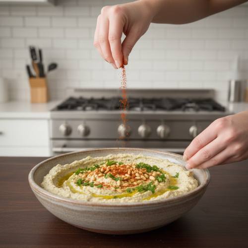 Step 5: Season and Garnish