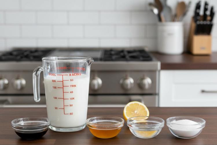 The Ingredients You Will Need to Make Buttermilk