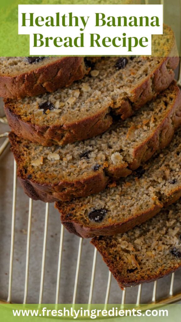 Healthy Banana Bread Recipe