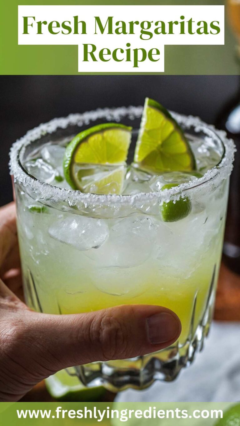 Fresh Margaritas Recipe