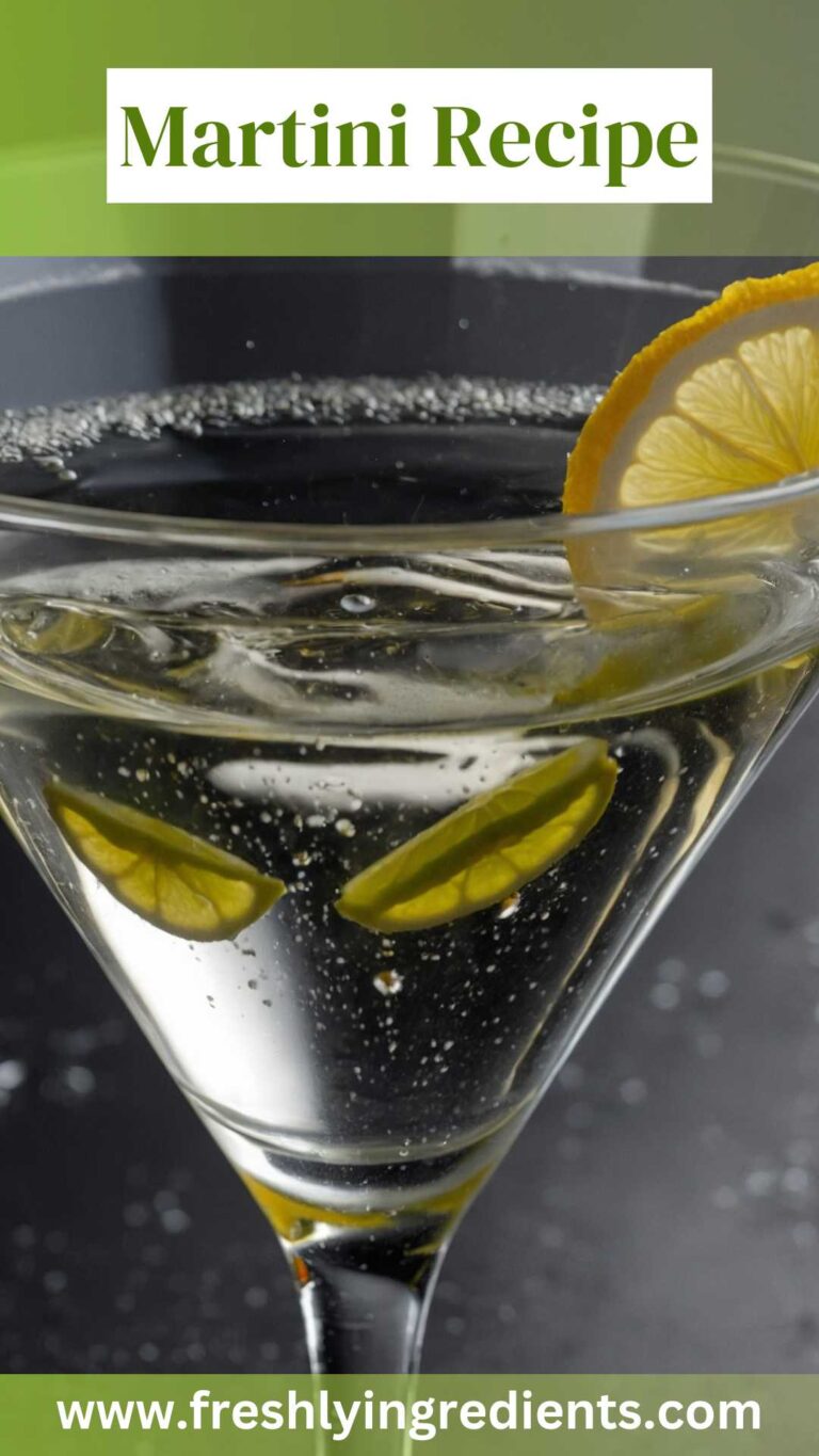 Martini Recipe