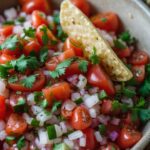 Traditional pico de gallo