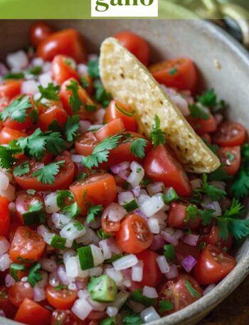 Traditional pico de gallo