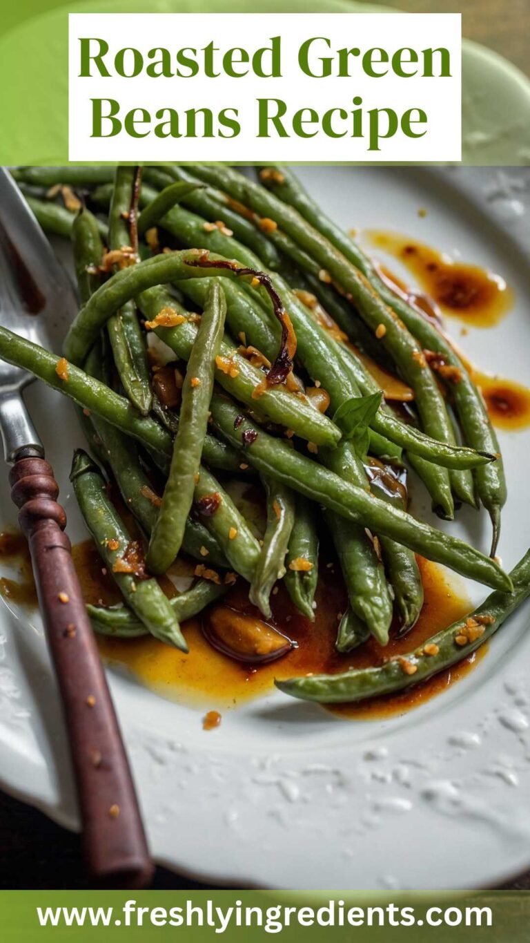 Roasted Green Beans Recipe