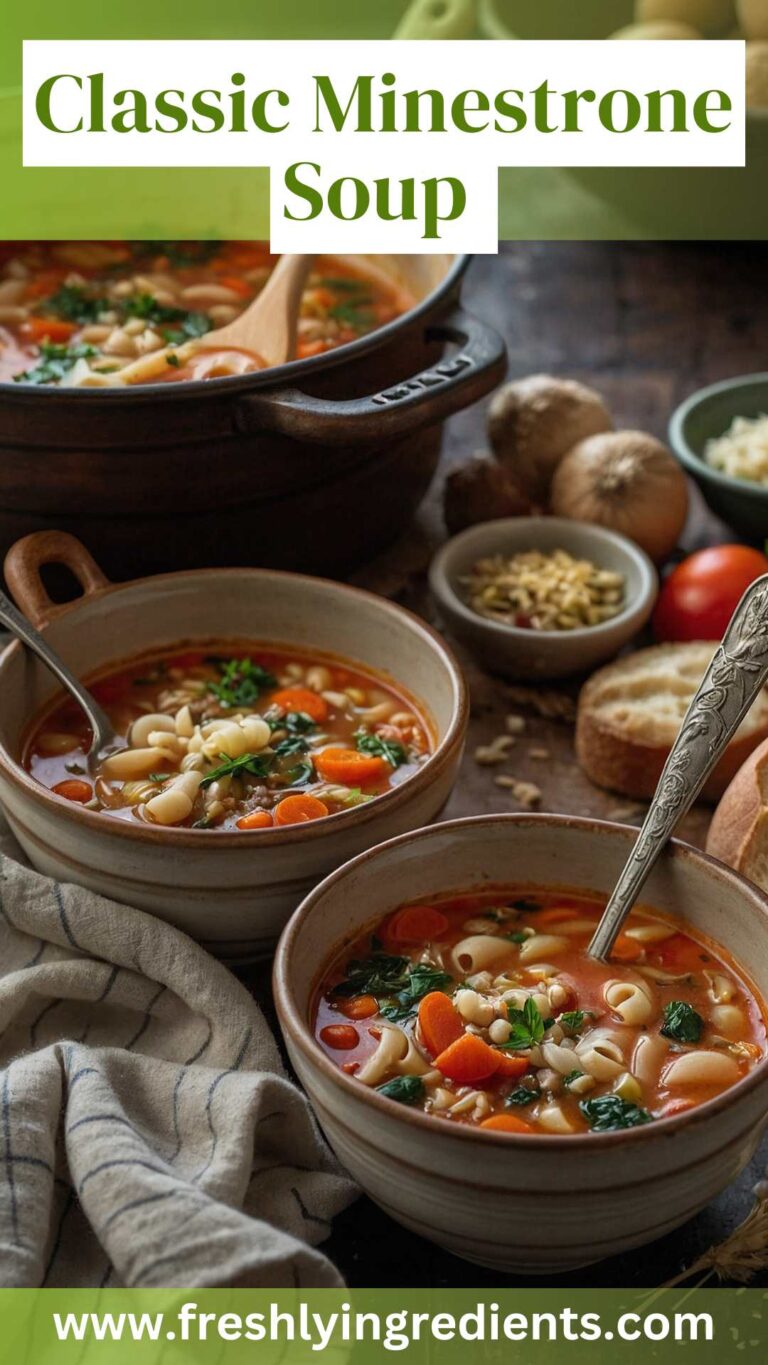 Classic Minestrone Soup Recipe