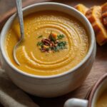 Simple Roasted Butternut Squash Soup