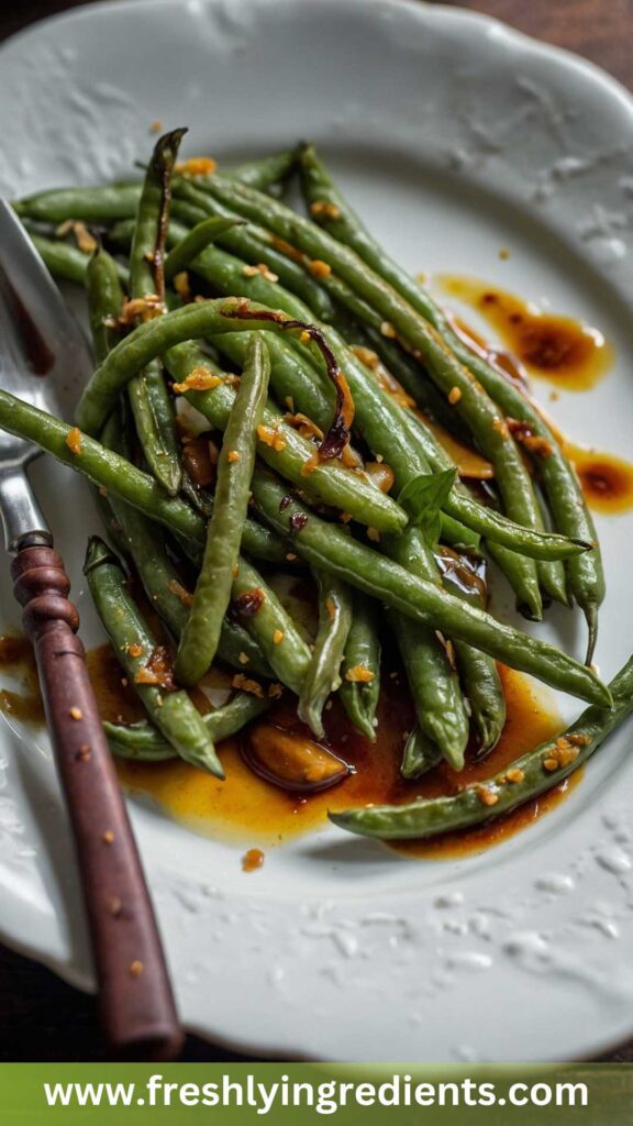 How to make Roasted Green Beans Recipe 