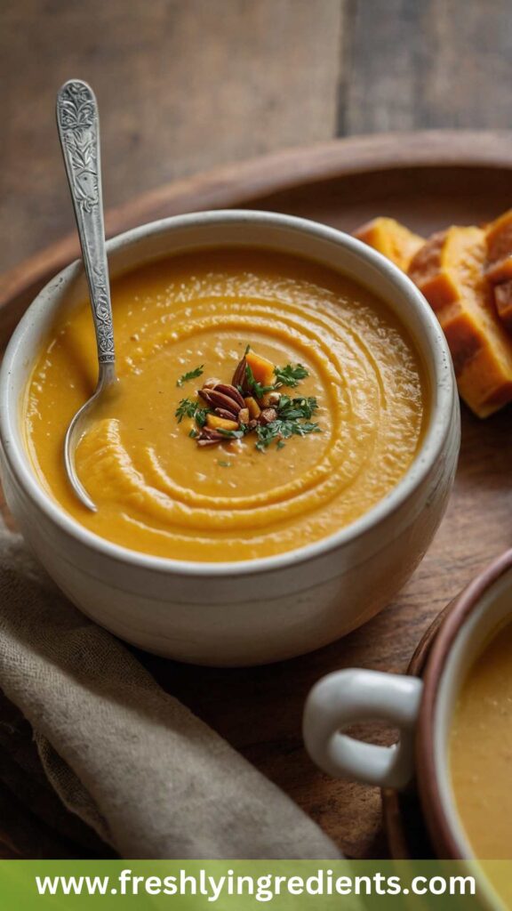 How to make Simple Roasted Butternut Squash Soup Recipe How to make Simple Roasted Butternut Squash Soup Recipe