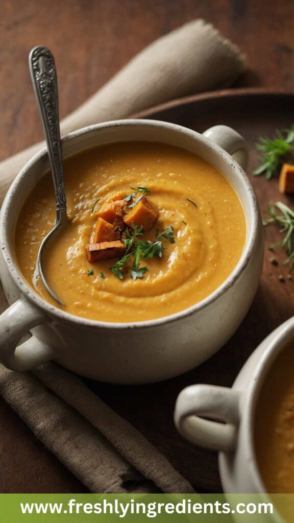 Simple Roasted Butternut Squash Soup Recipe Simple Roasted Butternut Squash Soup Recipe