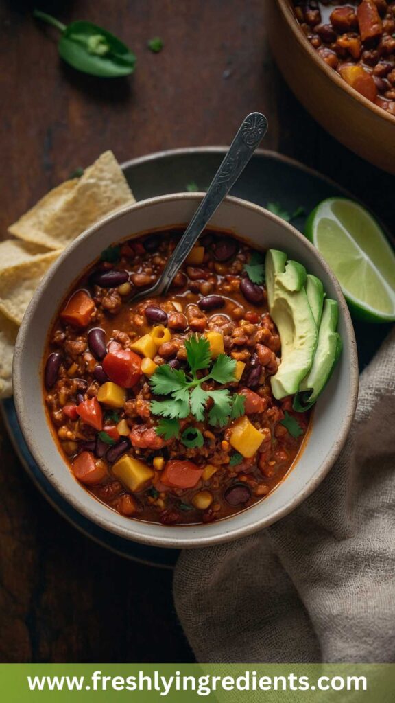 Quick Easy Vegetarian Chili